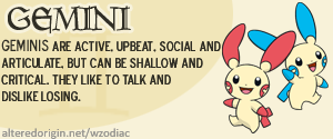 What's your Western Zodiac Pokemon? Gemini